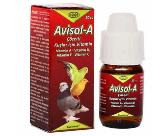Avisol-A Kuşlar için Multivitamin